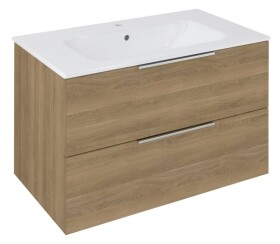 SAPHO - CIRASA umyvadlová skříňka 79,8x52x46cm, dub cuneo CR801-2525