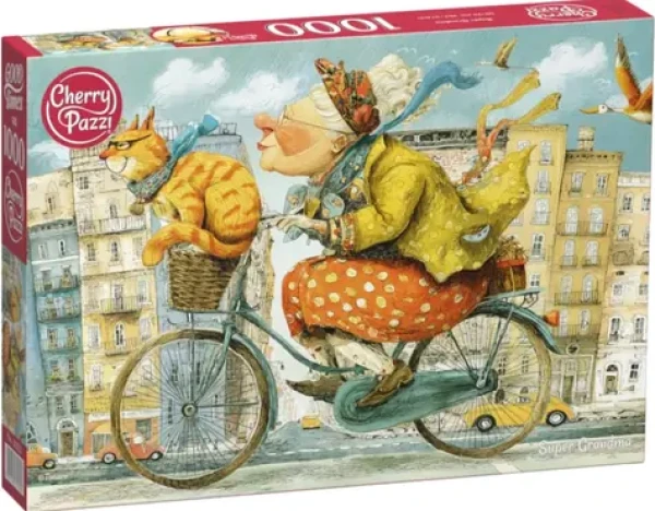 CHERRY PAZZI Puzzle Super babička