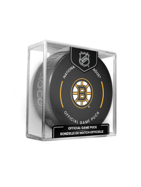 Inglasco / Sherwood Puk Boston Bruins NHL Official Game Puck 2024-2025