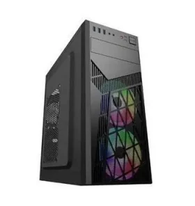 EUROCASE ML N6-560B černá (P001041859565) / Skříň / ATX / 2x USB-A 3.0 / 1x USB-C / 2x 120mm ARGB / bez zdroje (P001041859565)