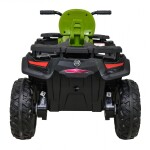 Mamido Dětská elektrická čtyřkolka XT-Speed 4x80W 24V zelená