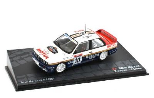 BMW M3 E30 Beguin T.d. Corse 1987 1:43 Altaya