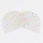 Meri Meri Dětské samolepky na nehty Rainbow – 200 ks, oranžová barva, plast, papír