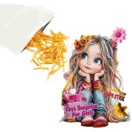 Big Surprise Girl Chips Stick 30g s překvapením (Kečupové hranolky)