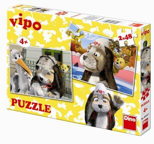 Vipo v Evropě - puzzle 2 motivy v balení