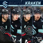 JF Turner Kalendář Seattle Kraken NHL 2027 Wall Calendar