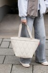 Nákupní taška přes rameno Reisenthel Shopper M Puffer stone