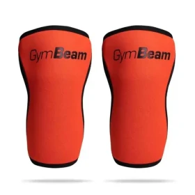Neoprenová bandáž na koleno Conquer Red - GymBeam (XL, červená) (81457-4-XL)