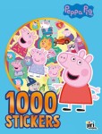 Prasátko Peppa - 1000 samolepek v sešitu