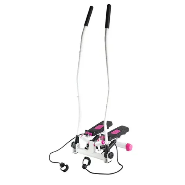HMS S3085 Twist stepper s expandéry a úchopy růžový (5907695503012)