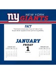 Kalendář New York Giants NFL 2027 Tischkalender
