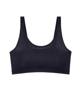 Dámská podprsenka Smart Natural Bralette - BLACK - černá 0004 - TRIUMPH BLACK 01