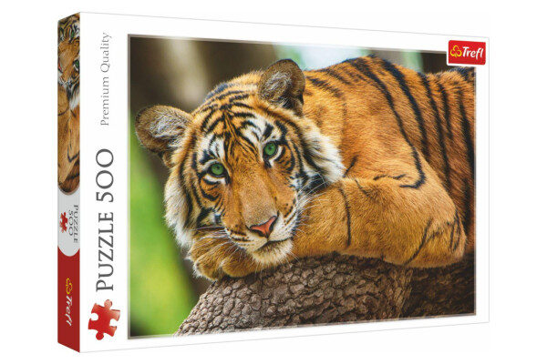 Puzzle Tygří portrét 500 dílků