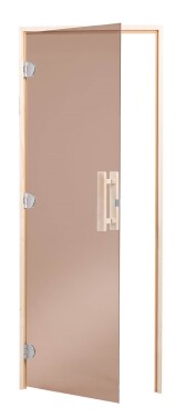 Dveře do sauny Sentiotec DS80 Bronze 740x1960mm CFSSTC632L