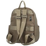 Trendy dámský textilní batoh MaxFly Anallis, camel