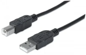 Manhattan Hi-Speed USB Device Cable Type-A Male Type-B Male / 5m (337779-MA)