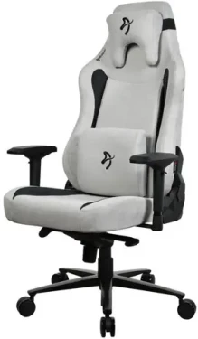 AROZZI VERNAZZA XL Supersoft Light Grey / Herní židle / látkové čalounění / světle šedá / nosnost 170kg (VERNAZZA-XL-SPSF-LG)