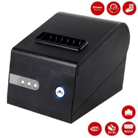 Xprinter C260-K / Pokladní termotiskárna / USB / LAN / RS232 / 80mm / Černá