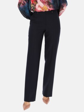 Potis Verso Woman's Trousers Ksena Navy Blue