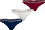 Dámská tanga 3P UW0UW04890 0U4 Tommy Hilfiger