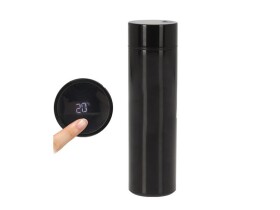 Termoska s teploměrem ORION Black 0,45l