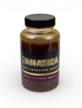 Mikbaits Booster Fanatica 250ml - Krab Ančovička Mango,Mikbaits Booster Fanatica 250ml - Krab Ančovička Mango