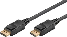 Goobay černá / DisplayPort kabel / DP 2.0/2.1 / 40 Gbit/s (74748)