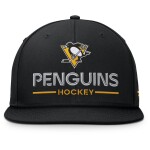 Fanatics Pánská kšiltovka Pittsburgh Penguins NHL Authentic Pro A/Cap Flat Brim Square Visor Structured Adjustable