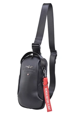 Batoh mono Aeronautica Militare Bolt AM-492-01 černá 2,4 L