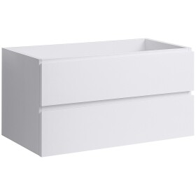 CERANO - Koupelnová skříňka pod umyvadlo Carole - bílá matná - 99x48x45 CER-431560