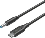 Unitek C14117BK-1.8M / Napájecí kabel / USB-C - DC 4,5mm / 65W / 1,8 m (C14117BK-1.8M)