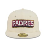 New Era Pánská kšiltovka San Diego Padres MLB City Connect Fan Pack 59FIFTY Fitted Natural Velikost: 7 5/8