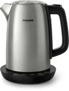 Philips Avance Collection HD9359-90 / rychlovarná konvice / 1.7L / 2200 W / nastavení teploty / nerez / stříbrná (HD9359/90)
