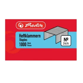 Herlitz Sponky do sešívačky / pozinkované / 1000 ks (8760514)