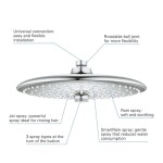 GROHE - Vitalio Joy Hlavová sprcha, průměr 26 cm, 3 proudy, chrom 26462000