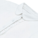Polo tričko s krátkým rukávem- bílé - 92 WHITE