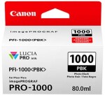 Canon PFI-1000PBK, foto černá (0546C001) - originální kazeta