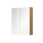 Mereo Koupelnová galerka 60 cm, zrcadlová skříňka, dub Riviera CN716GRN
