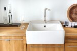 VILLEROY & BOCH - Keramický dřez Single-bowl sink Cream modulový 595 x 630 x 220 bez excentru 632061KR