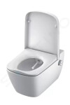 GEBERIT - Duofix Modul pro závěsné WC s tlačítkem Sigma01, alpská bílá + Tece One - sprchovací toaleta a sedátko, Rimless, SoftClose 111.355.00.5 NT1