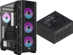 PREYON Nest Meshy+ (PRENMP04B) + EAGLE POWER GOLD 750W / Skříň s zdrojem / ATX / 750W / 80 Plus Gold