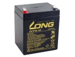 Long 12V 5Ah F1 (WP5-12) / Olověný akumulátor / AGM / VRLA (PBLO-12V005-F1A-1)