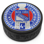 Mustang Puk New York Rangers NHL Stanley Cup Dynasty Puck Design Trimflexx