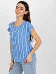 Dámská halenka D73771R10978Q modrá FPrice