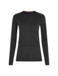 ICEBREAKER Wmns 260 ZoneKnit LS Crewe, Jet Hthr-011 (vzorek) velikost: S