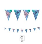 Stitch vlajka papírová 9 ks Stitch vlajka papírová 9 ks