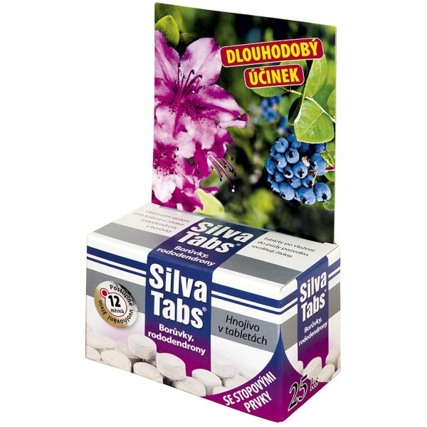 Silva Tabs - hnojivo v tabletách - borůvky a rododendrony 250 g