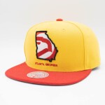 Mitchell & Ness Pánská kšiltovka Atlanta Hawks NBA Georgia Insider Snapback