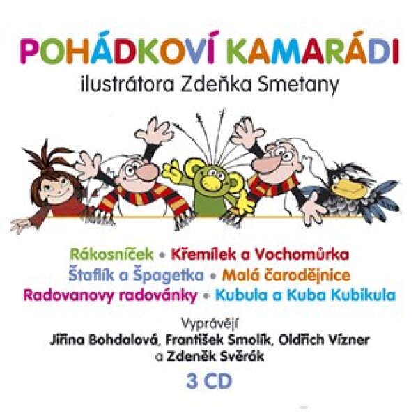 Pohádkoví kamarádi ilustrátora Zdeňka Smetany