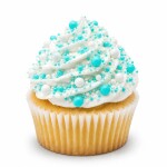 Cukrové zdobení SweetArt Turquoise White sprinkle mix (50 g)